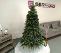 Brad artificial Christmas Deluxe by Sersimo, Carpati cu varfuri verzi, 2D+3D, 180cm