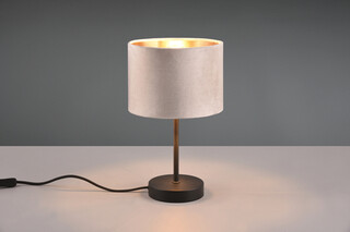 Negru;Bej, Lampa masa