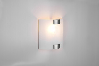 20x20 cm, Nichel mat;Alb