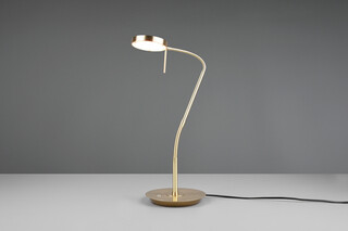 Bronz mat, Lampa masa