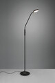 Lampadar Monza, TRIO, 25x50x145 cm, 12W, 1x SMD, metal, negru mat