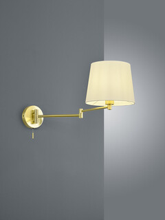 Bronz mat;Alb, Lampa perete