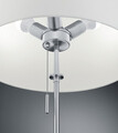 Lampadar Lyon, TRIO, 46.3x180 cm, 60W, 3x E27, metal, nichel mat/alb