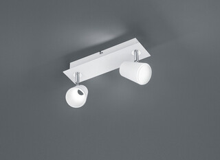 28.5x9.5 cm, Alb mat, Plafoniera