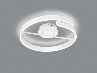 50x13.5 cm, Alb mat, Plafoniera