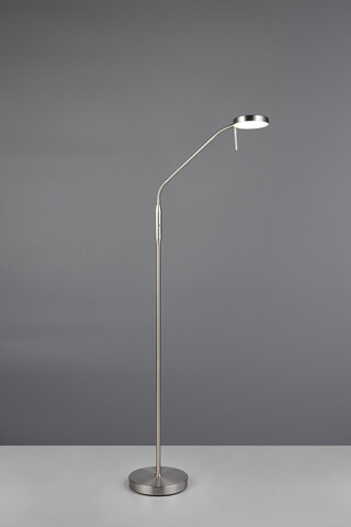 Lampadar Moreno, RL, 22x11x160.5 cm, 3W, 1x SMD, metal, nichel mat