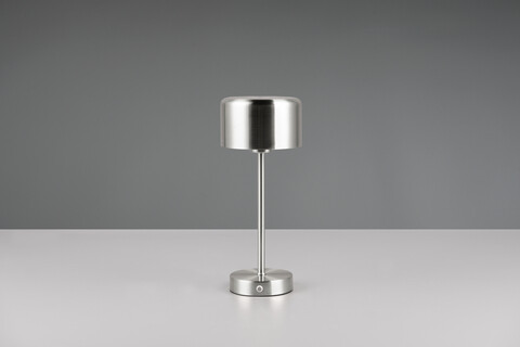 Lampa de masa Jeff, RL, 12.6x30 cm, 1.5W, 1x SMD, metal, nichel mat