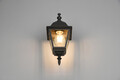 Lampa de exterior Livenza, TRIO, 14x19x34 cm, 60W, 1x E27, aluminiu, negru mat