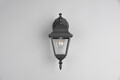 Lampa de exterior Livenza, TRIO, 14x19x34 cm, 60W, 1x E27, aluminiu, negru mat