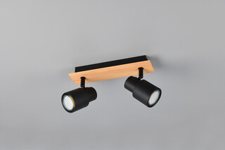 25x6x15 cm, Negru mat;Natur