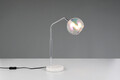 Lampa de masa Paxton, TRIO, 28x15x45 cm, 10W, 1x E14, metal, argintiu