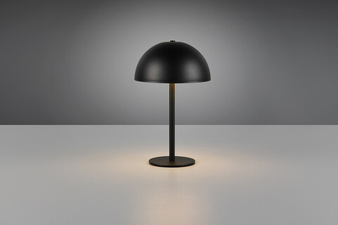 Lampa de masa Munoz, RL, 13x21 cm, 1.3W, 1x SMD, metal, negru mat