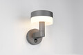 Aplica de perete pentru exterior cu senzor Mackenzie, TRIO, 22x16.5x22.5 cm, 8W, 1x SMD, aluminiu, antracit