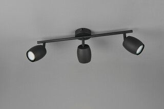 47.5x8x15.5 cm, Negru mat