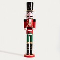 Decoratiune Spargatorul de nuci Nutcracker, Homla, 60 cm, lemn, multicolor