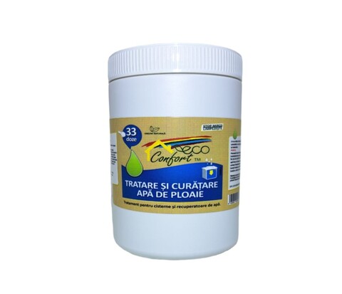 Solutie biologica pentru tratare si curatare apa de ploaie, 1 kg, Eco Confort