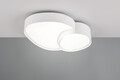 Plafoniera Rise, TRIO, 40x37.7x8 cm, 21W, 1x SMD, metal, alb mat