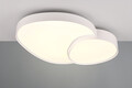Plafoniera Rise, TRIO, 70x66x8 cm, 45W, 1x SMD, metal, alb mat