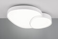 Plafoniera Rise, TRIO, 70x66x8 cm, 45W, 1x SMD, metal, alb mat