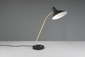 Lampa de masa Traveller, TRIO, 50x20x54 cm, 10W, 1x E27, metal, negru/auriu