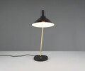 Lampa de masa Traveller, TRIO, 50x20x54 cm, 10W, 1x E27, metal, negru/auriu