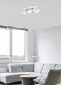 Plafoniera Taurus, TRIO, 27.3x8.7x10.6 cm, 5W, 3x SMD, metal, alb mat