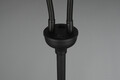Lampadar Tommy, RL, 60x25x130 cm, 40W, 2x E14, metal/textil, negru mat