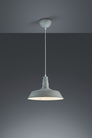 Lustra Will, RL, 36x150 cm, 60W, 1x E27, metal, gri