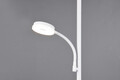Lampadar Specter, RL NOW, 25/9.3x178 cm, 17W/4.5, 2x SMD, metal, alb mat
