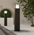 Lampadar de exterior Witham, TRIO, 15x15x80 cm, 14.5W, 1x SMD, metal, antracit