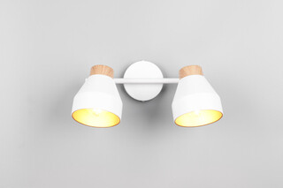 32x15x21 cm, Alb mat;Natur