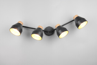 71.5x15x22 cm, Negru mat;Natur