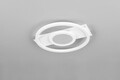 Plafoniera Wheeler, RL, 35x33x4.7 cm, 16W, 1x SMD, metal, alb mat