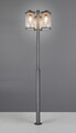Lampadar de exterior Sambesi, TRIO, 51x240 cm, 28W, 3x E27, aluminiu, antracit