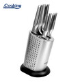 Set 5 cutite si suport Skyline, Cooking by Heinner, inox, argintiu