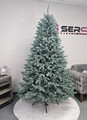 Brad artificial Christmas Deluxe by Sersimo, Laponia Select argintiu, integral 3D, 250cm