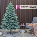 Brad artificial Christmas Deluxe by Sersimo, Kovalivka Select argintiu, integral 3D, 230 cm