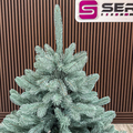 Brad artificial Christmas Deluxe by Sersimo, Laponia Select argintiu, integral 3D, 180cm