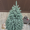 Brad artificial Christmas Deluxe by Sersimo, Laponia Select argintiu, integral 3D, 180cm