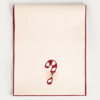 40x160 cm, Bej;Rosu, Traversa