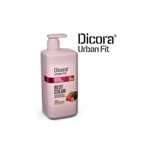 Sampon nutritiv pentru par vopsit cu ulei de argan,fructe de padure si keratina vegetala 800 ml, Dicora Urban Fit