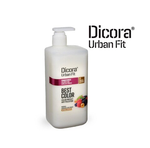 Balsam nutritiv par vopsit cu ulei de argan,fructe de padure si keratina vegetala, 800 ml, Dicora Urban Fit