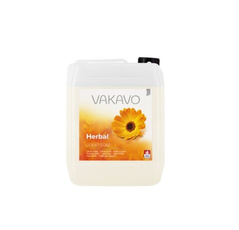 Sapun lichid Herbal, parfum de flori si plante aromatice, 5L, Vakavo