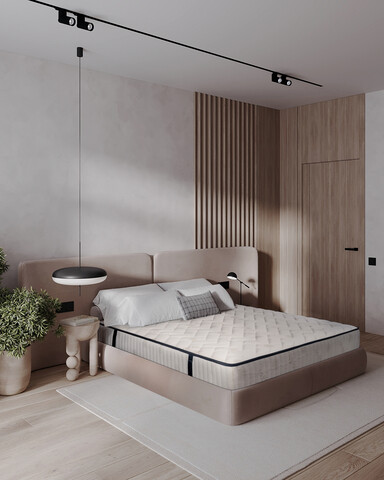 Saltea ortopedica, Sleep Guard Pocket Memory, 180x200 cm, H 30 cm, medie ferma