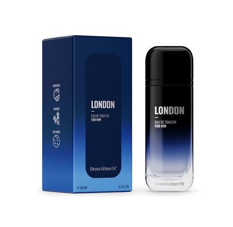 Apa de toaleta barbati Dicora Urban Fit London 150ml