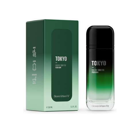 Apa de toaleta barbati Dicora Urban Fit Tokyo 150ml
