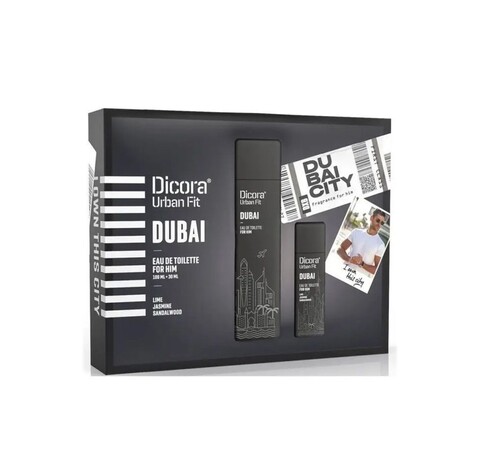 Set apa de toaleta barbati Dicora Urban Fit Dubai 100ml + 30ml