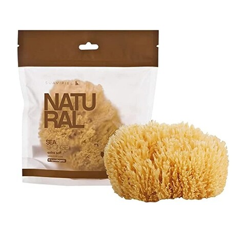 Burete de baie pentru piele sensibila, natural Sea Sponge, Suavipiel