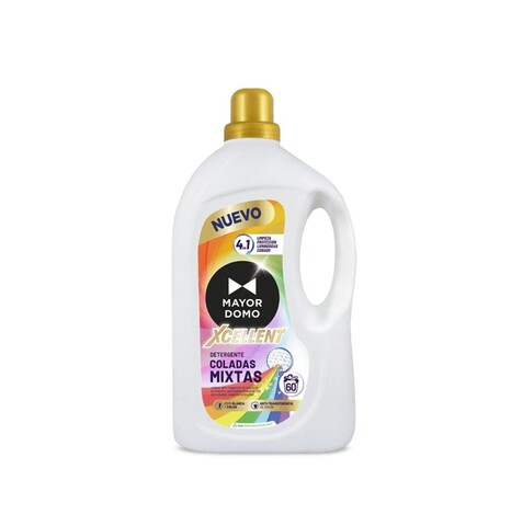 Detergent lichid aditiv anti-transfer de culoare/anti-decolorare, 3L, Mayor Domo