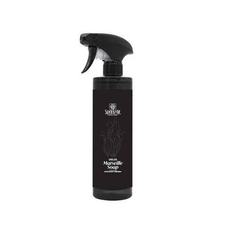 Odorizant spray pentru ambient si tesaturi, Marseille Soap, 500 ml, Spring Air